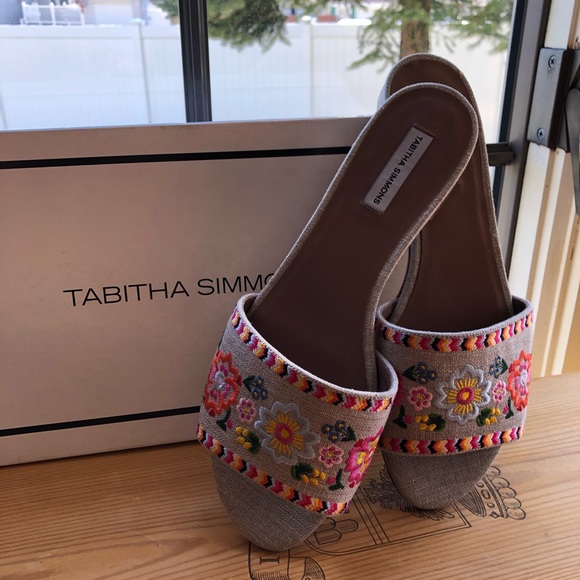 🆕 TABITHA SIMMONS Multicolored sandals ❤️ - Picture 3 of 8